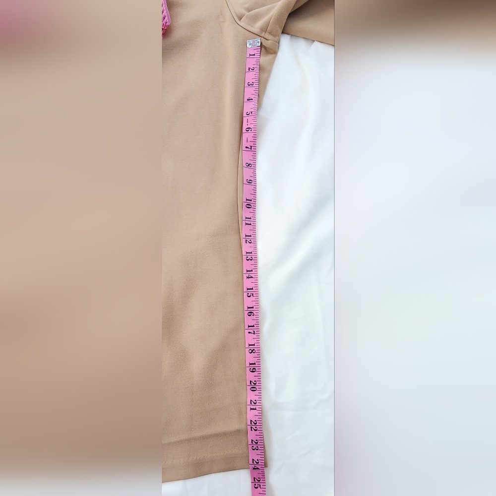 Express Women’s Ponte Pants XX-Large Pecan Brown Stretch Pull-On MSRP $80 - Picture 3 of 8